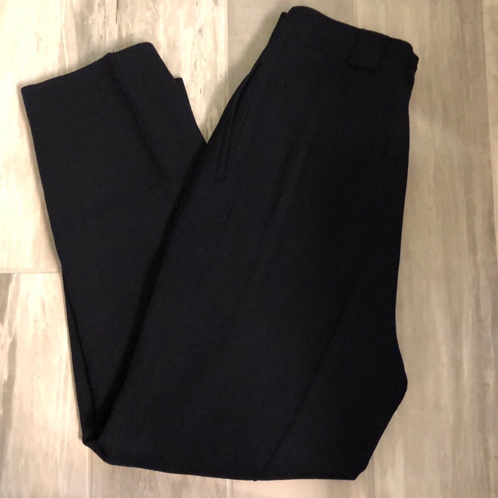 VTG Women's Navy Wool Dress Slacks Size 6